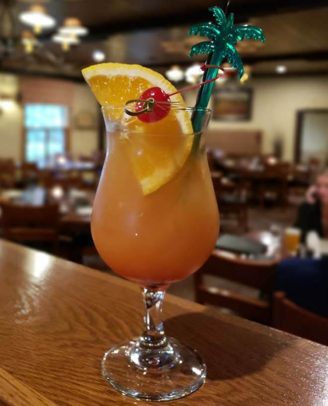 Paradise Punch 2 The Olde Mill Inn & Grain House Restaurant