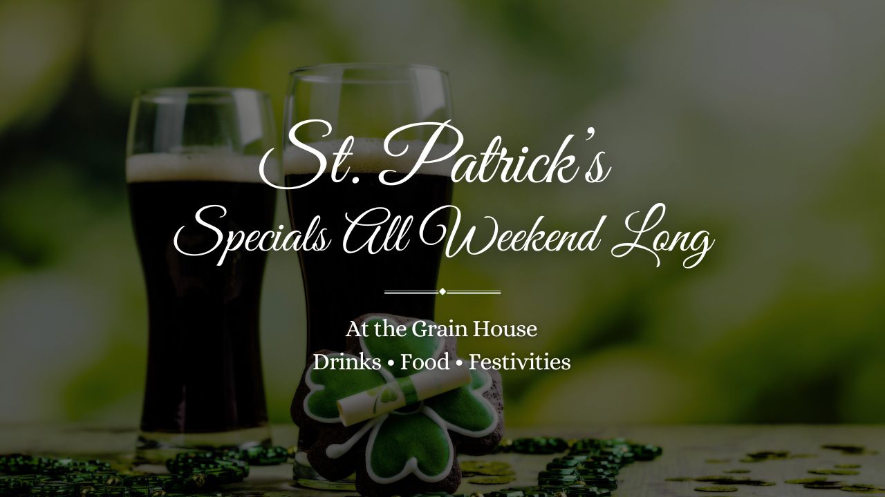 St. Patrick’s Specials